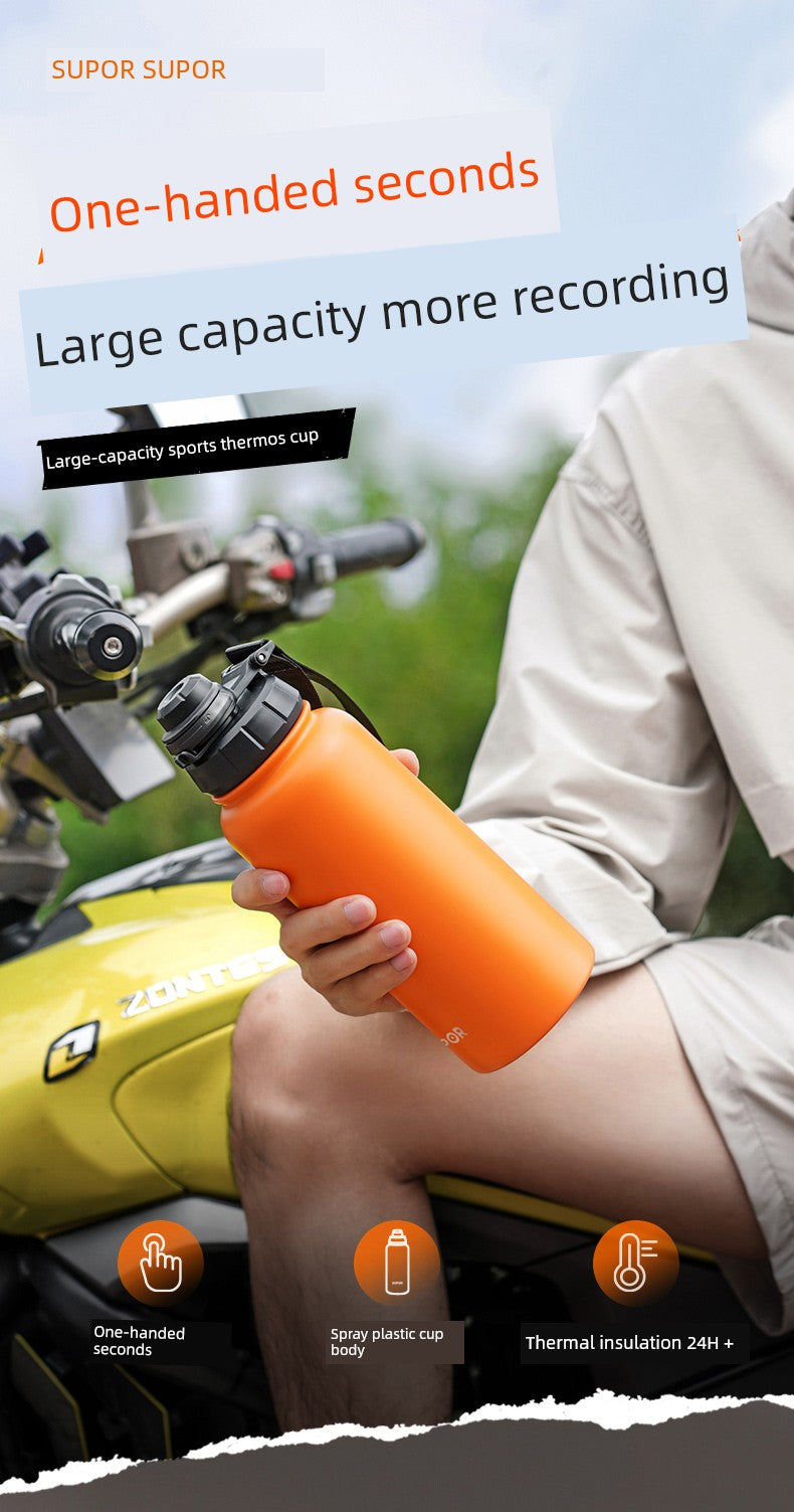 Supor Sports Stainless Steel Kettle Thermos Cup
