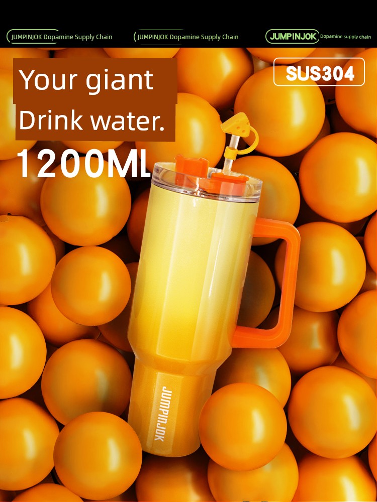 Dopamine Insulated Stainless Steel Straw New Arrival Large Ice Cup