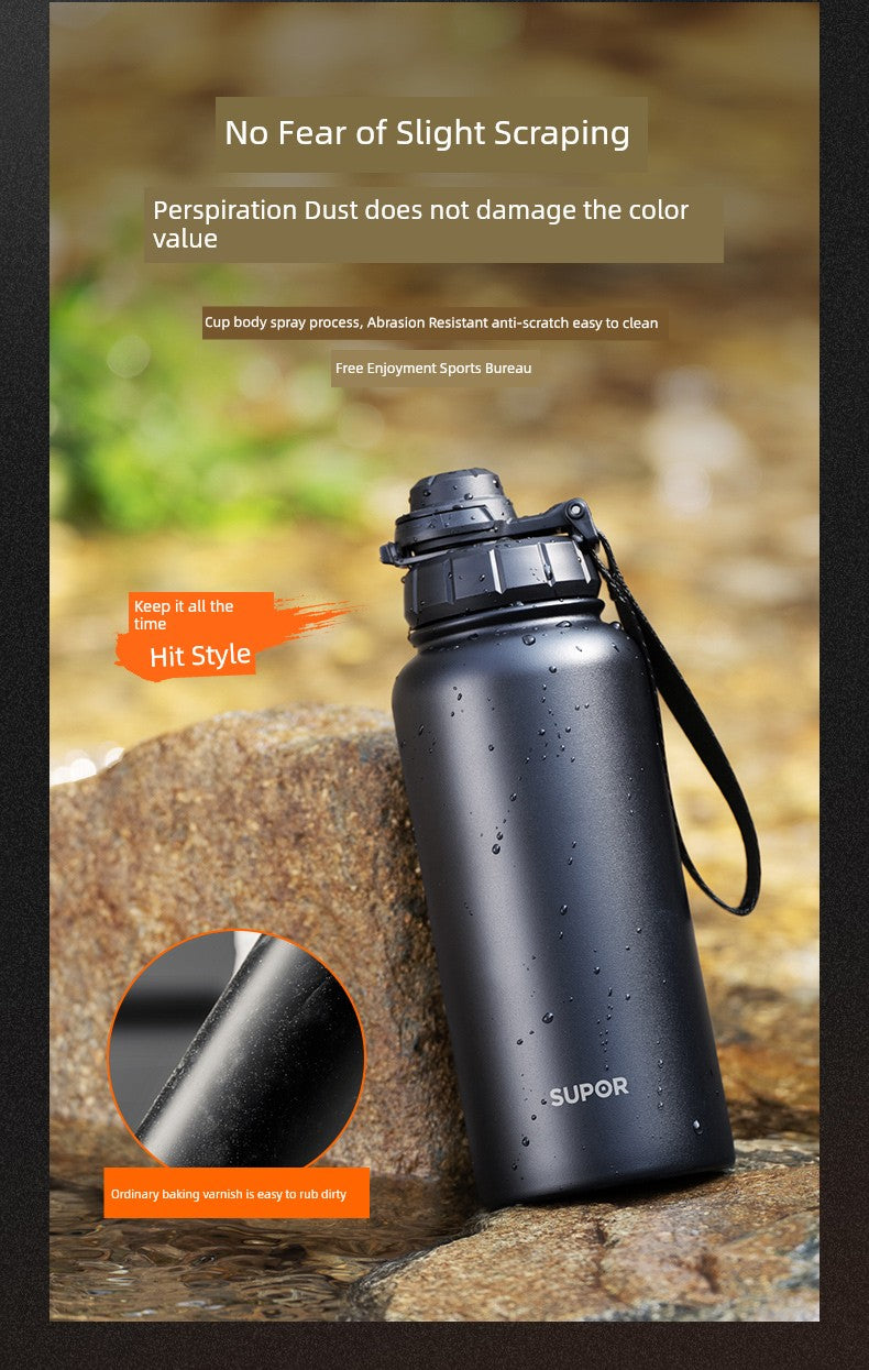 Supor Sports Stainless Steel Kettle Thermos Cup