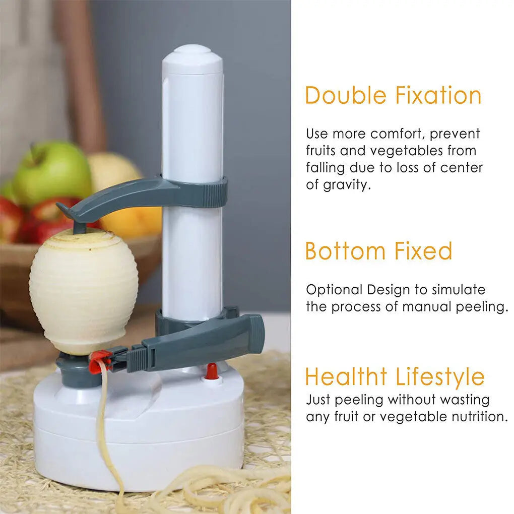 Multifunction Electric Peeler For Vegetables Automatic Stainless Steel Apple Peeler Kitchen Potato Fruit Cutter Machine