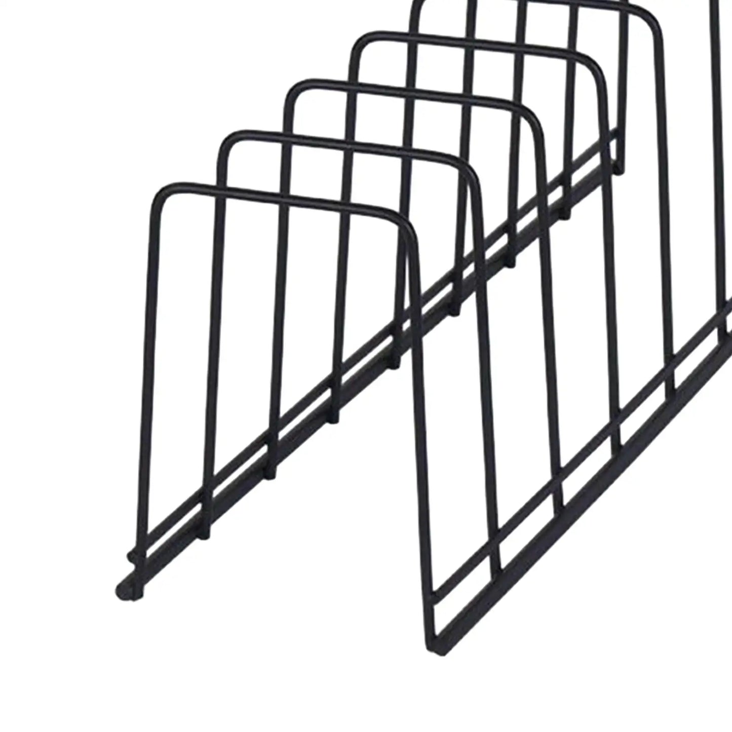 Dish Storage Rack Kitchen Utensils Drainer Rack Bakeware Rest Lid Organizer for Cabinet Home Pantry Dining Room Restaurant
