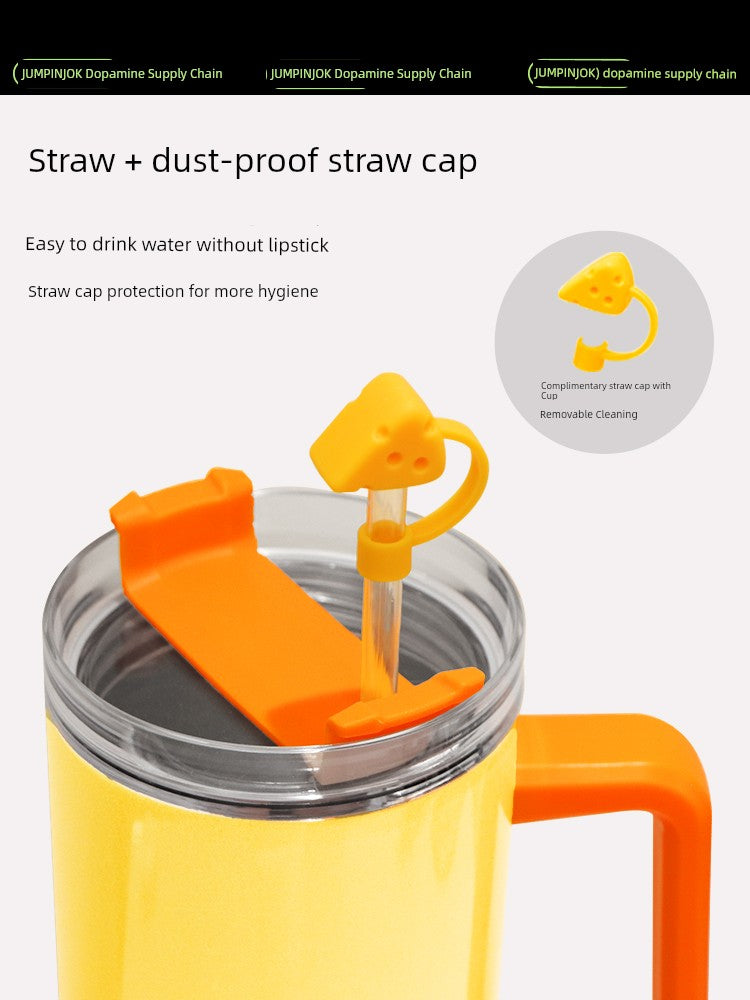 Dopamine Insulated Stainless Steel Straw New Arrival Large Ice Cup