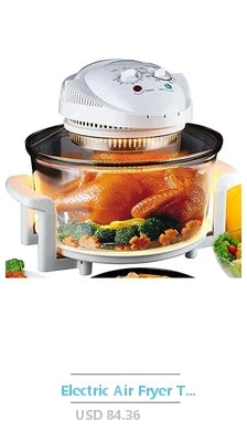 Compact 2.2QT Air Fryer 12 Menu Options Timer & Temp Control 180-400°F Dishwasher-Safe Rapid Air Circulation Tech Space Saving