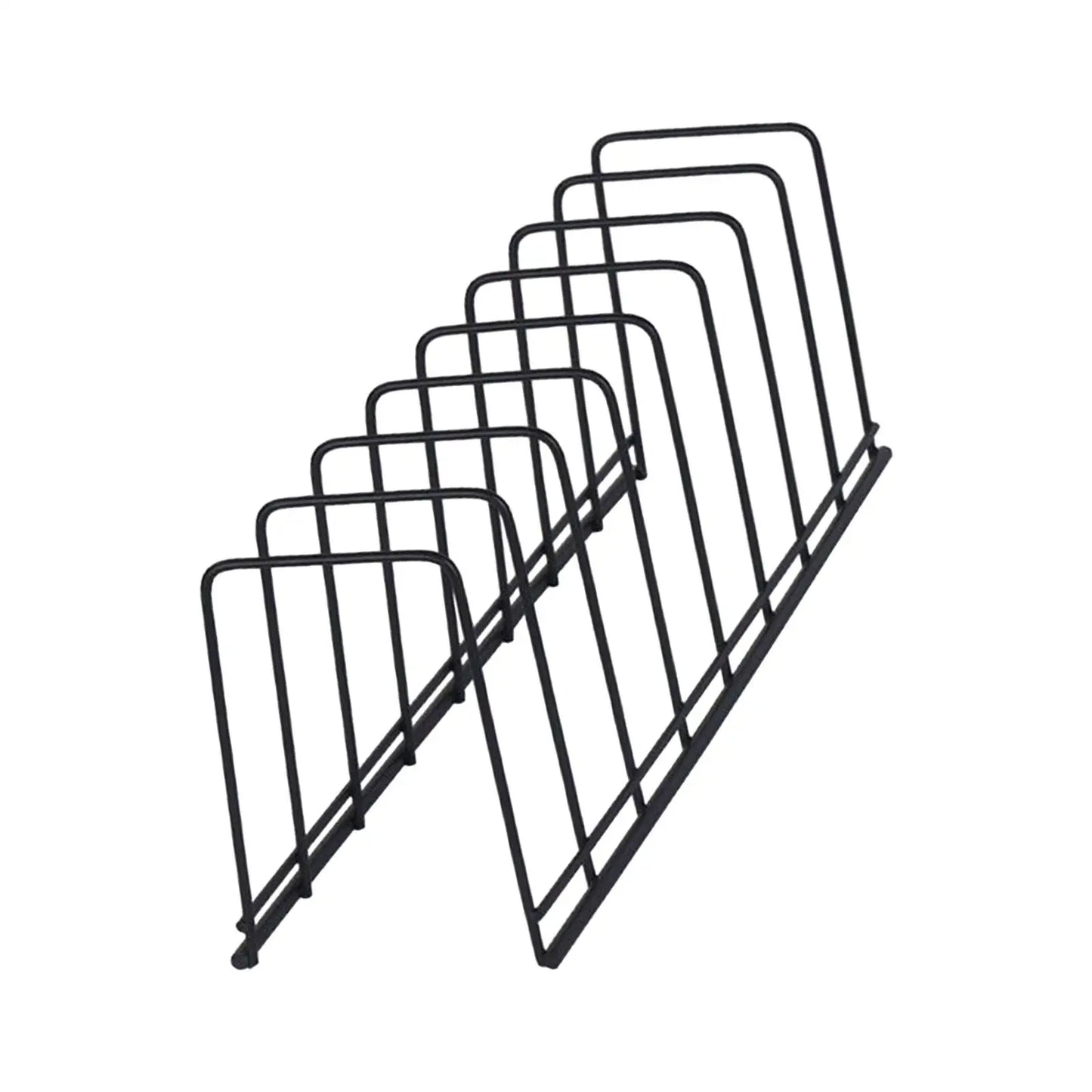 Dish Storage Rack Kitchen Utensils Drainer Rack Bakeware Rest Lid Organizer for Cabinet Home Pantry Dining Room Restaurant