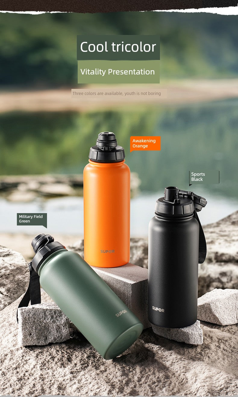 Supor Sports Stainless Steel Kettle Thermos Cup