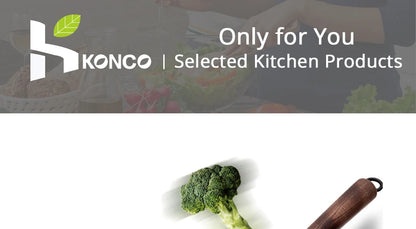 Konco Pure Iron wok cast iron pan Non-coated Pot General use for Gas and Induction Cooker 32cm Chinese Wok Cookware Pan