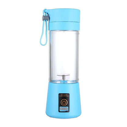 Portable Blender USB Mixer Two Blades Electric Juicer Machine Smoothie Blender Mini Food Processor Personal Lemon Squeezer