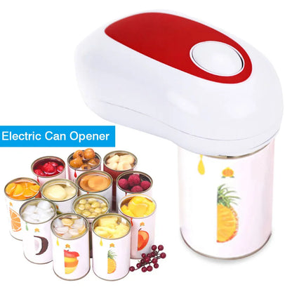 Portable Electric Can Opener Battery Powered Can Opener Home Restaurant Tools Accessories