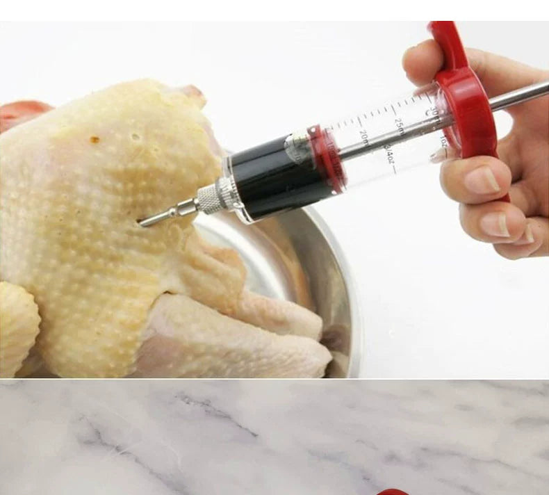 Turkey Syringe Roast Sauce Barbecue Syringe For Home Sauce Syringe Kitchen Seasoning Syringes Turkey Needle