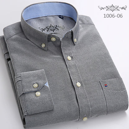 Long Sleeves Yellow Business Work-Inch Fir Men Shirt