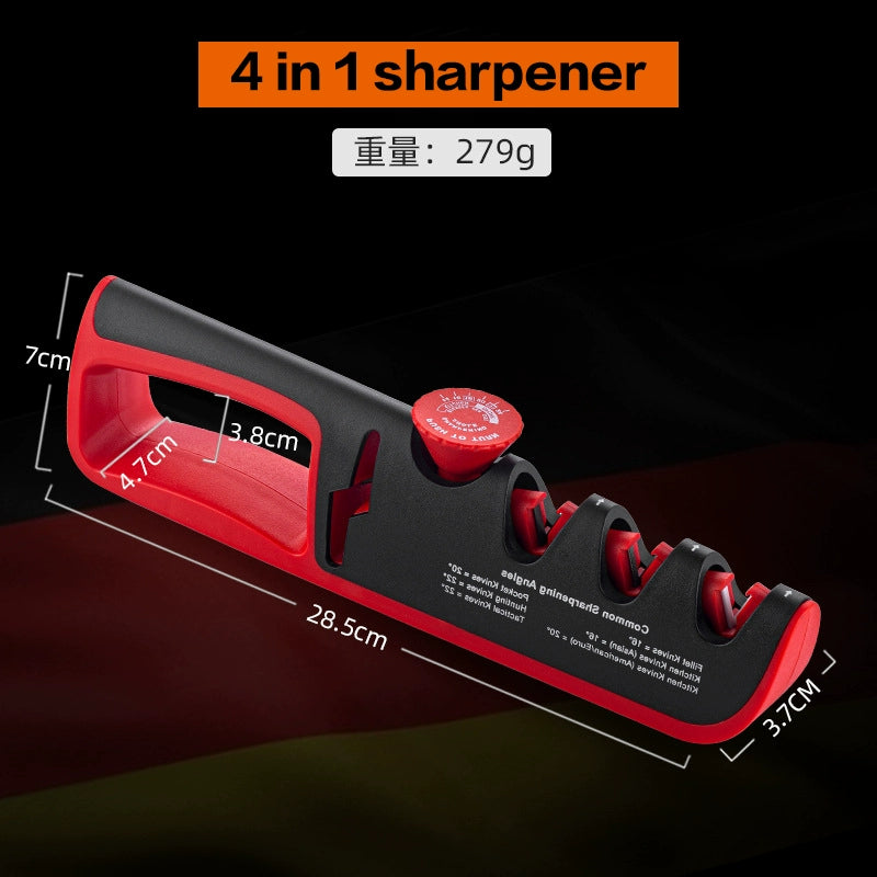 Fabulous Sharpening Product 4-in-1 Multi-Angle Adjustable Fast Sharpener Diamond Tungsten Steel Ceramic Multifunctional Sharpener