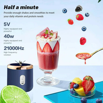 Portable Juicer Usb Fruit Mixer Multifunction Electric Juicer Blender Fruit Lemon Cup Food Milkshake Juice Maker Machine Mixer