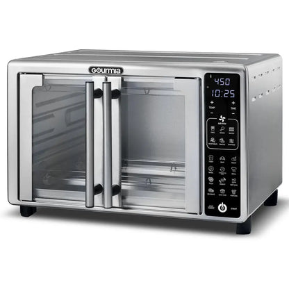 6-Slice Digital Air Fryer Toaster Oven with 19 One-Touch Presets Stainless Steel Advanced Technology Perfectly Crisped Creations