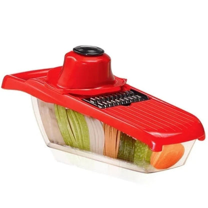 Multifu Vegetable Slicer Manual Kitchen Accessories Grater Vegetable Chopper Round Cutter Household Potato Garlic Shredder