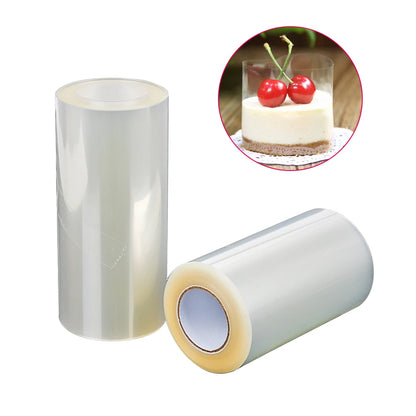 Transparent Clear Mousse Surrounding Edge Wrapping Tape 8cm 10cm Baking Cake Dessert Collar