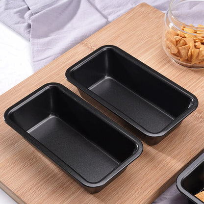 Rectangular Bread Mold Carbon Steel Non-Stick Cake Pan Mini Toast Mold Cake Baking Tray Loaf Pan Kitchen Baking Tools