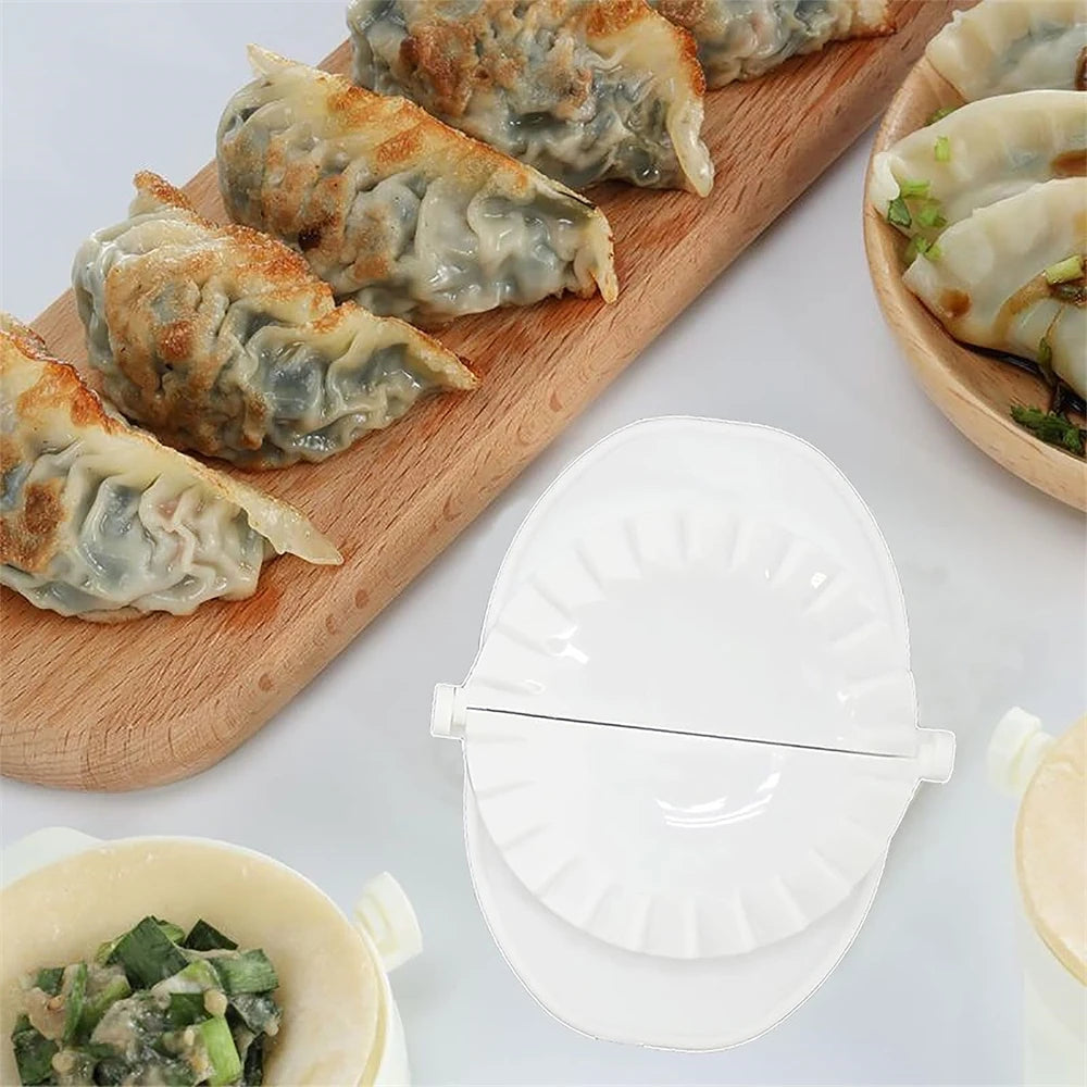 4pcs/Set Dumplings Ravioli Maker Kitchen Tools Dumpling Maker Gyoza Mold Mould Tool 4 Size Easy Eco Friendly Dumpling Mould