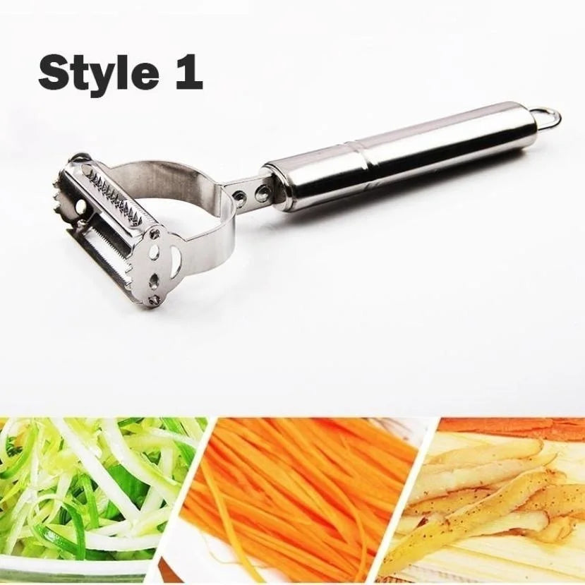 Stainless Steel Kitchen Accessories Multi-function Vegetable Peeler Cutter Potato Carrot Grater VegetableTools  Kitchens Tools