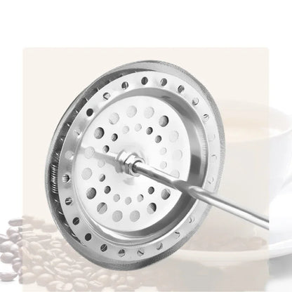 1Pcs French Press Coffee Maker Heat Resistant Borosilicate Glass Coffee Pot Percolator Coffee Brewer With Filtration Tea Maker