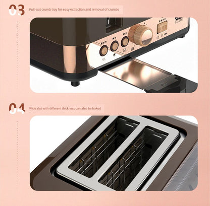 Finetek Four-in-One Commercial Sandwich Toaster