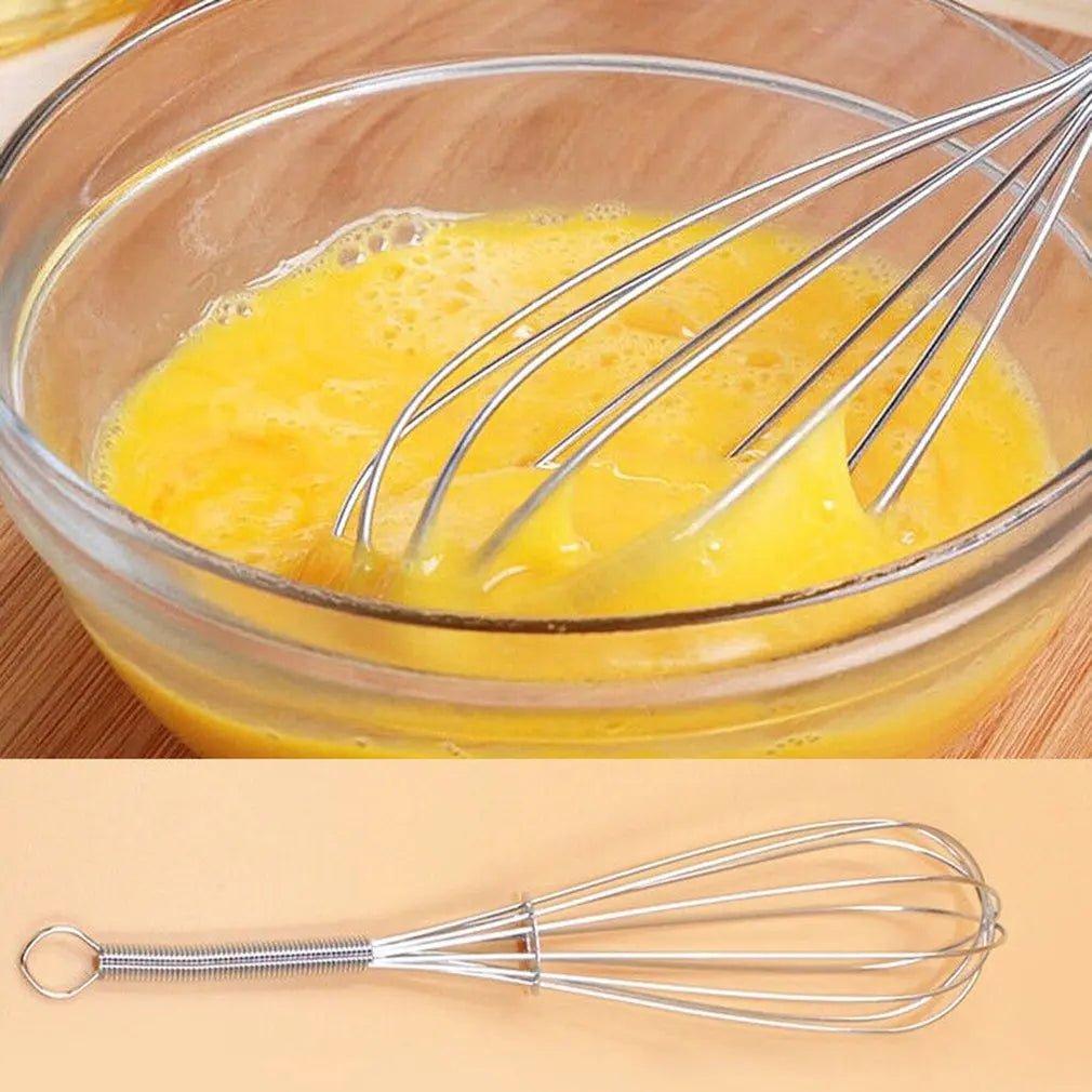 NEW Stainless Steel Balloon Wire Whisk Manual Egg Beater Mixer Kitchen Baking Utensil Milk Cream Butter Whisk Mixer