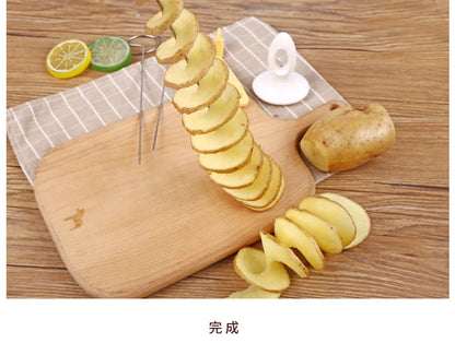 Stainless Steel Fruit & Vegetable Spiral Slicer