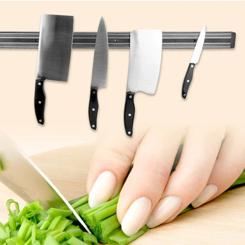 Powerful Magnetic Stainless Steel Magnetic Knife Block Wall-mounted Kitchen Magnet Magnet Convenient and Practical Knife Holder