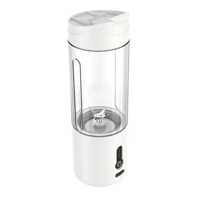 One-handed Drinking Juicer Cup Portable Smoothie Blender for Travel Camping