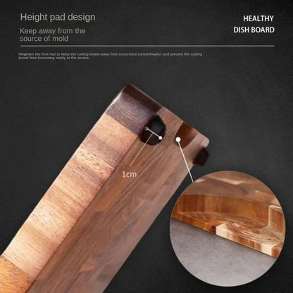 Double Sided Cutting Board Premium Acacia Wood Splicing Chopping Board Drain Water and Damp Proof Kitchen Tools