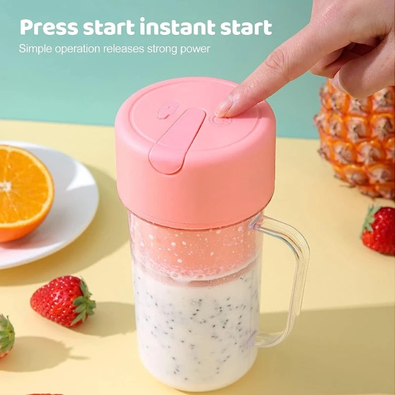 Portable Juicer Cup Portable Blender Rechargeable Fruit Juicer Fruit Mixer