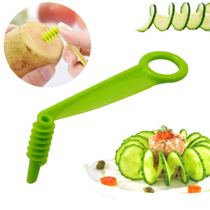 Stainless Steel Fruit & Vegetable Spiral Slicer