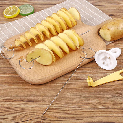 Stainless Steel Fruit & Vegetable Spiral Slicer