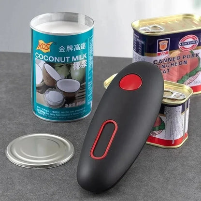 One Touch Can Opener Electric Can Opener Electric Can Opener Automatic Jar Bottle Machine Portable Kitchen Opening Opener Tool