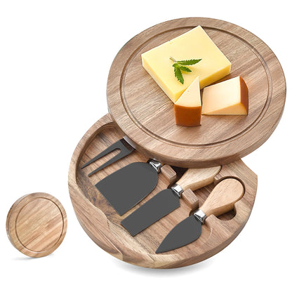 Leeseph Cheese Knives Set for Charcuterie Boards and Cutlery, Stainless Steel Cheese Knife Set Collection, Kitchen Gadgets