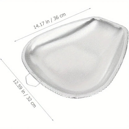 1PC Stainless Steel Colander Strainer Sieve Kitchen Rice Washer Fine Mesh Food Strainers Colander Vegetables Fruits Draining