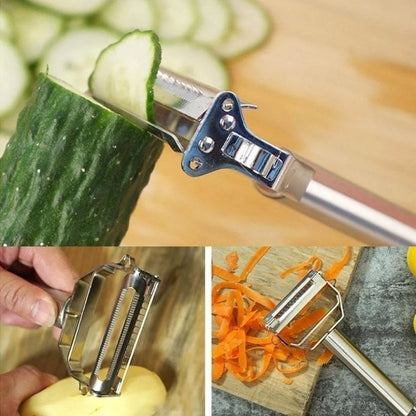 Stainless Steel Kitchen Accessories Multi-function Vegetable Peeler Cutter Potato Carrot Grater VegetableTools  Kitchens Tools