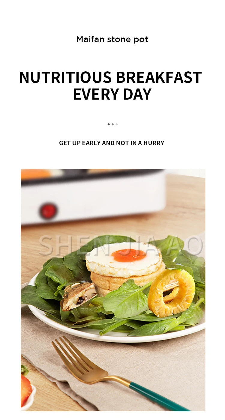 3 in 1 Breakfast Machine Bread Maker Toaster Electric Mini Oven Fried Egg Burger Machine Kitchen Cooking Roti Maker Household