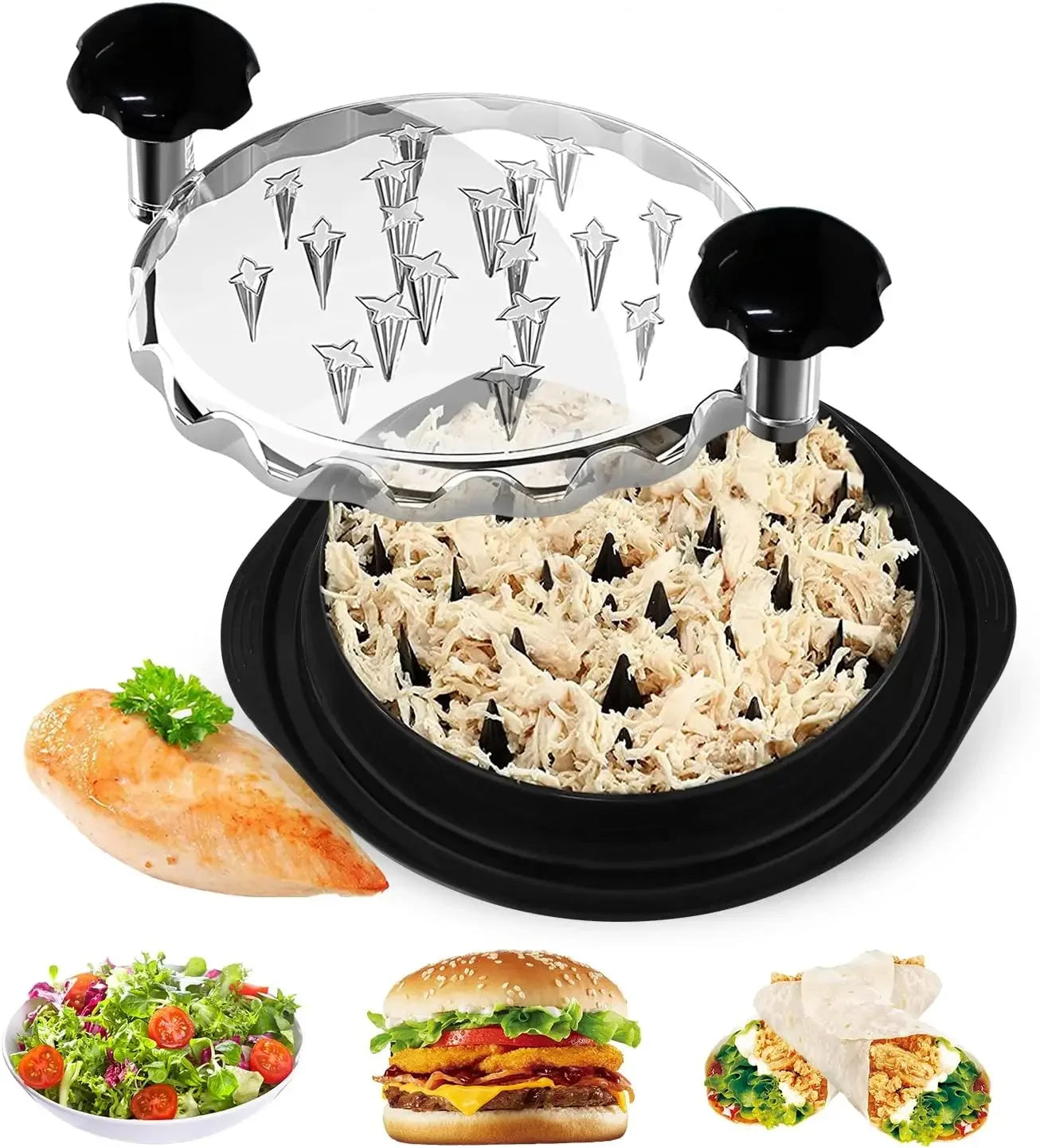 Multi Functional Chicken Breast Meat Chopper Separator Meat Grinder Auxiliary Food Chopper Meat Complementary Food Machine