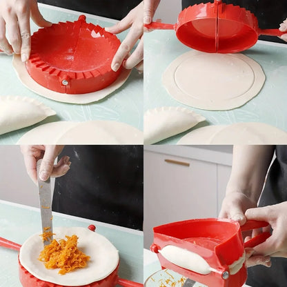 Home Kitchen Supplies PP Plastic Dumpling Machine Ravioli Dumpling Meat Pie Burrito Mold, Kitchen Utensils Kitchen Accessories