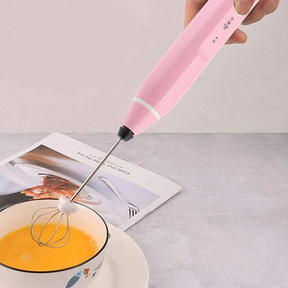 Handheld Electric Mixer with 3 Speed Setings Multipurpose USB Charging Whisk Electric Mixer Home Kitchen