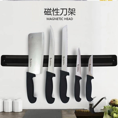 Powerful Magnetic Stainless Steel Magnetic Knife Block Wall-mounted Kitchen Magnet Magnet Convenient and Practical Knife Holder