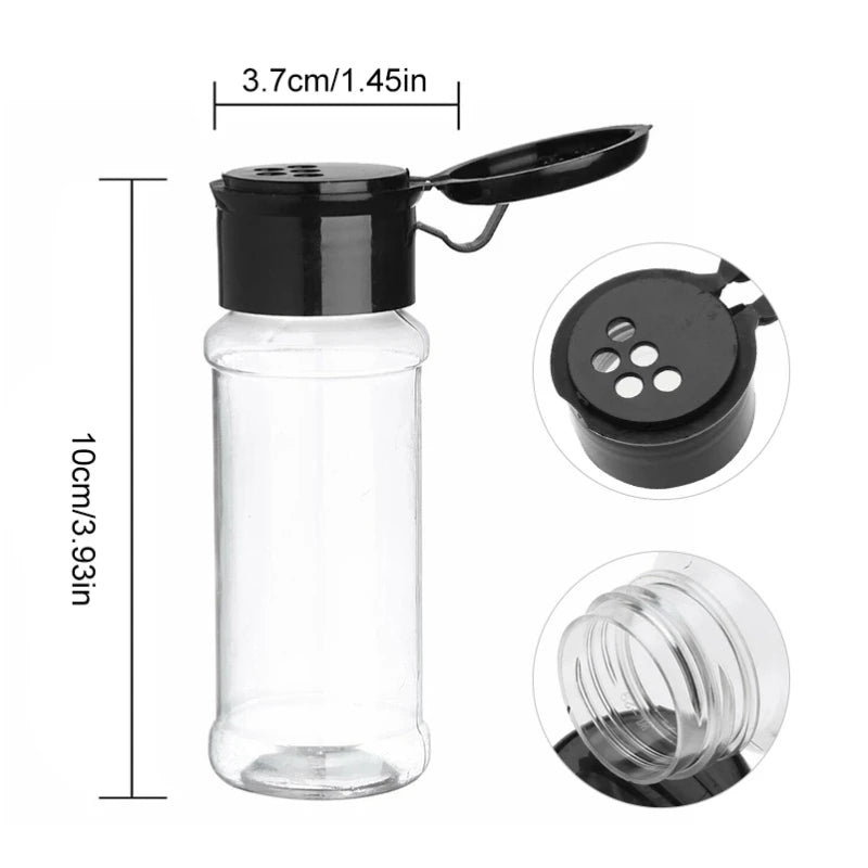 Spice/ Condiment Shaker Bottles -organizer storage container