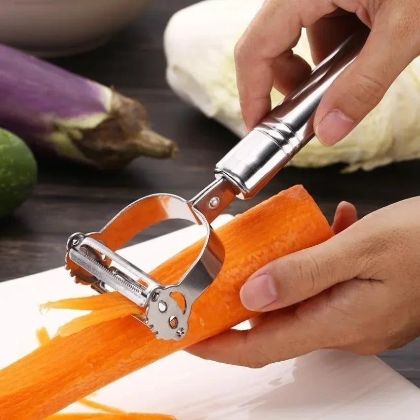 Stainless Steel Kitchen Accessories Multi-function Vegetable Peeler Cutter Potato Carrot Grater VegetableTools  Kitchens Tools