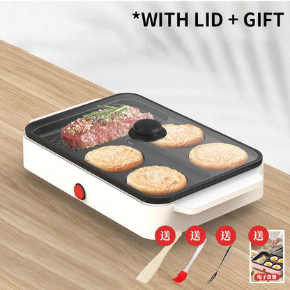 3 in 1 Breakfast Machine Bread Maker Toaster Electric Mini Oven Fried Egg Burger Machine Kitchen Cooking Roti Maker Household