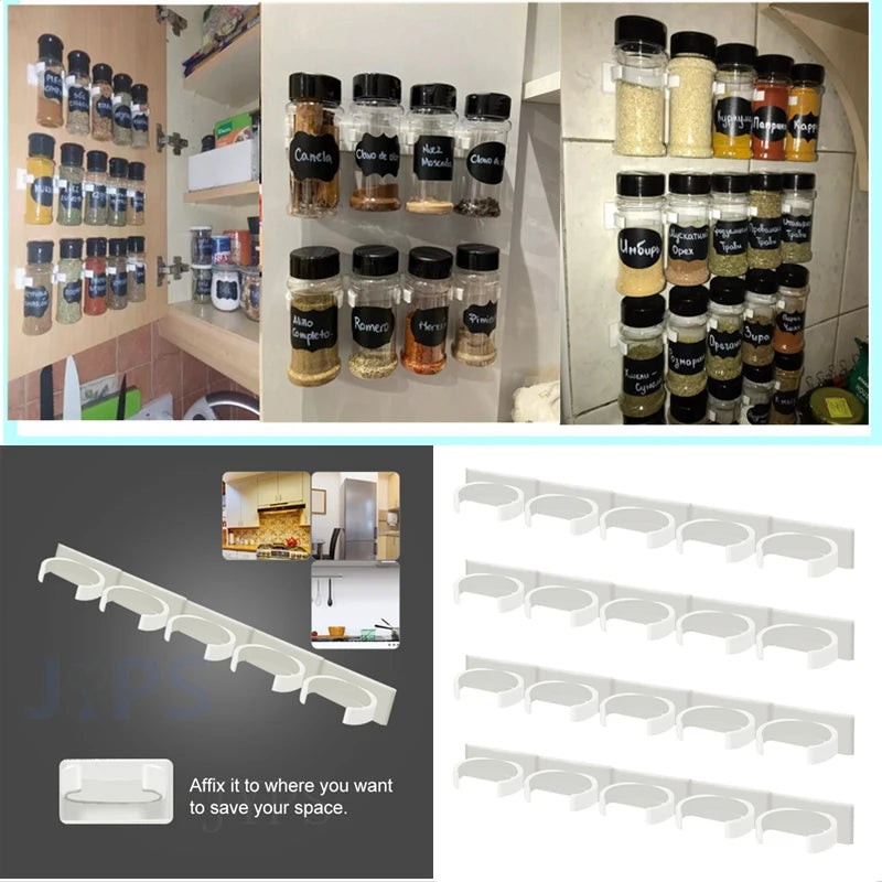 Spice/Seasoning Shaker Bottles | Spice Organizer 10 PC Set