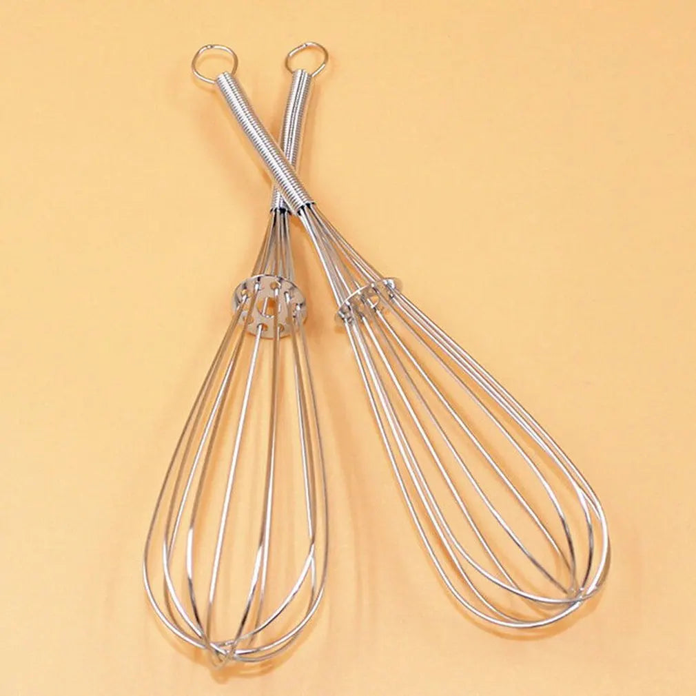 NEW Stainless Steel Balloon Wire Whisk Manual Egg Beater Mixer Kitchen Baking Utensil Milk Cream Butter Whisk Mixer