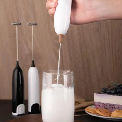 Household Tool Mixer Coffee Electric Handheld Easy To Clean Whisk Kitchen Milk To Stir Foaming Machine Milk Cap Multifunction